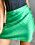 grön kort kjol