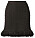 svart kjol från bottega veneta