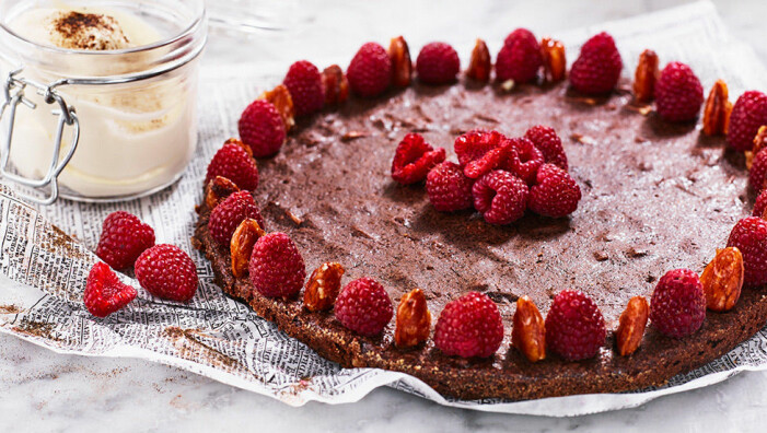 Recept på kladdkaka med lakrits