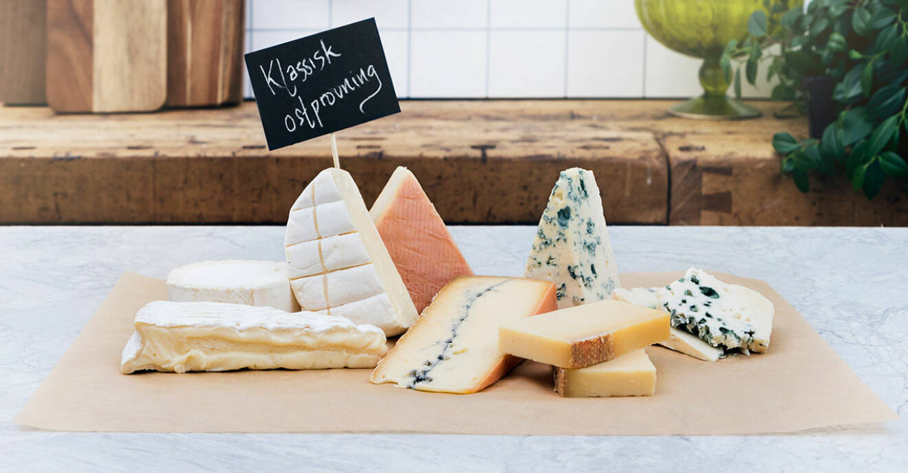 Beställ en klassisk ostprovning online!
