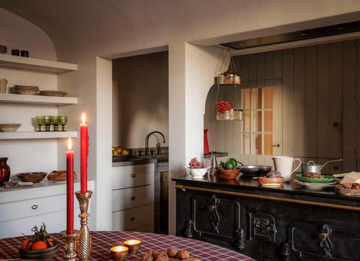 kök med julkänsla på zara home