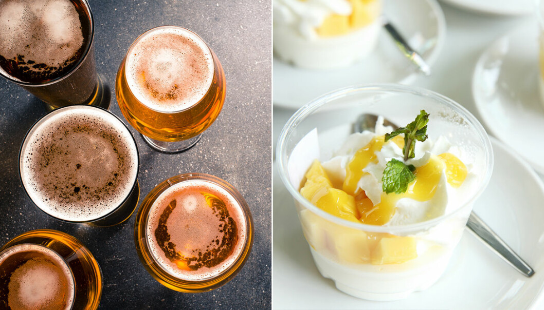 Kombinera cider med mat
