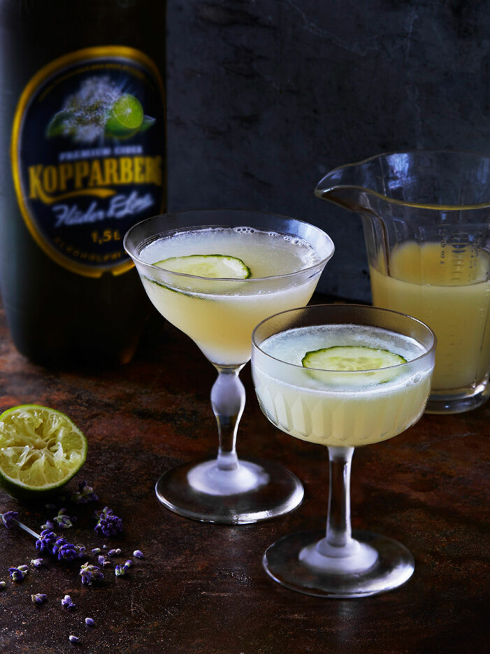 Recept på alkoholfri sparkling lavender