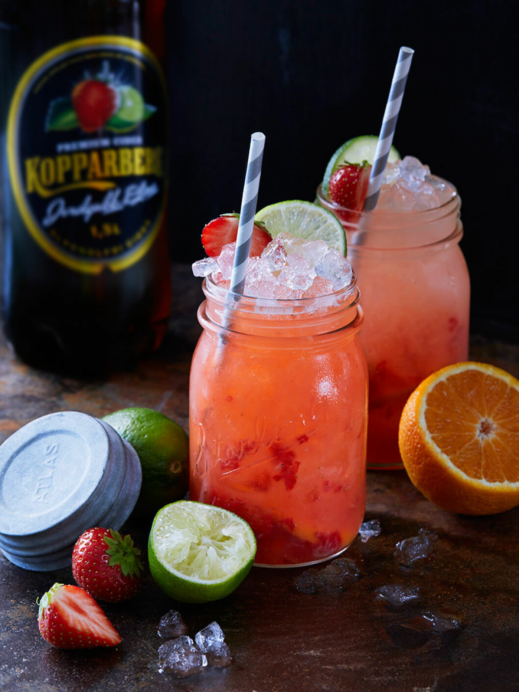 Strawberry Collins. Strawberry Collins.