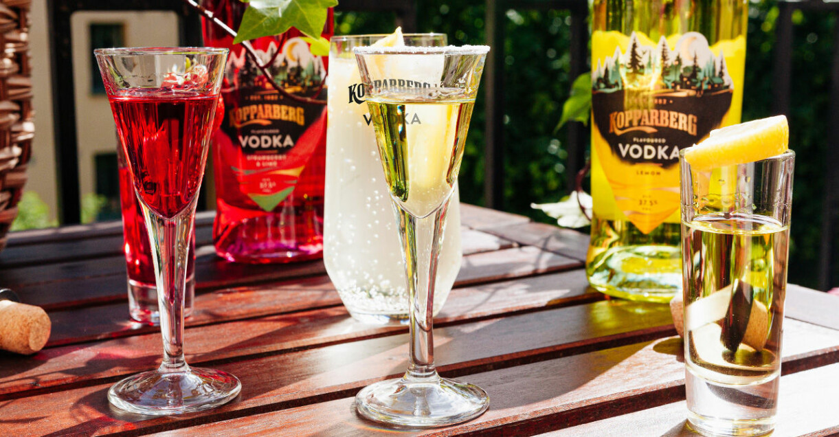 Kopparberg lanserar vodka med smak av citron