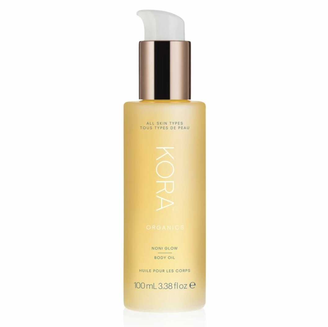 Noni glow body oil från Kora organics är kroppsoljan som enkelt och smidigt absorberas av torr hud.