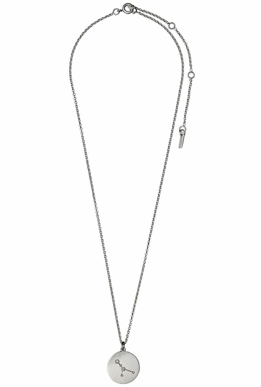 Kräftan horoskop halsband i silver