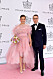 Kronprinsessan Victoria och prins Daniel på rosa mattan på Polarpriset 2019
