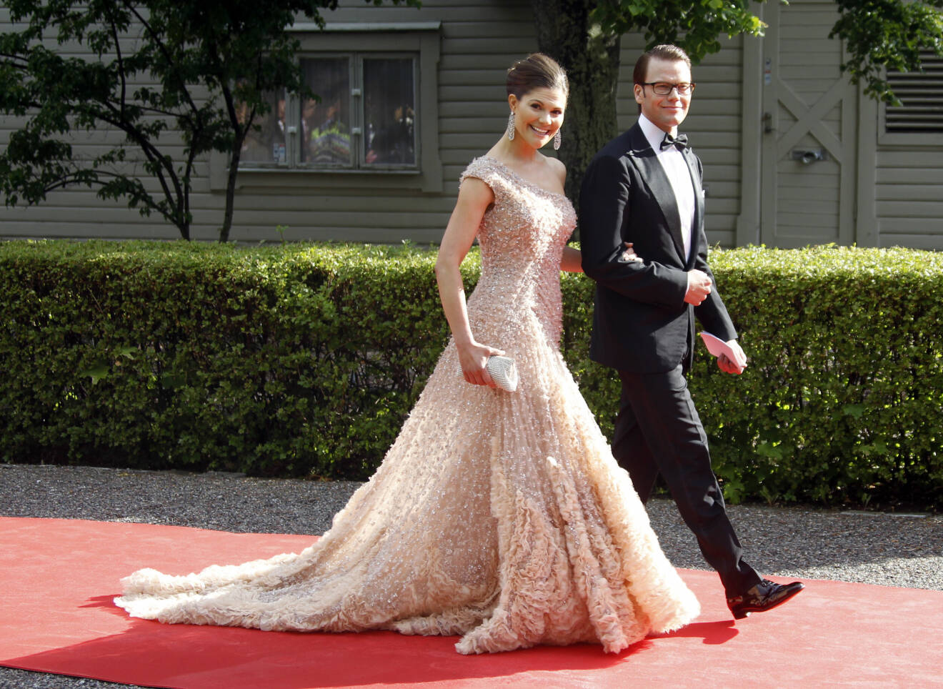 Kronprinsessan victoria i haute couture klänning