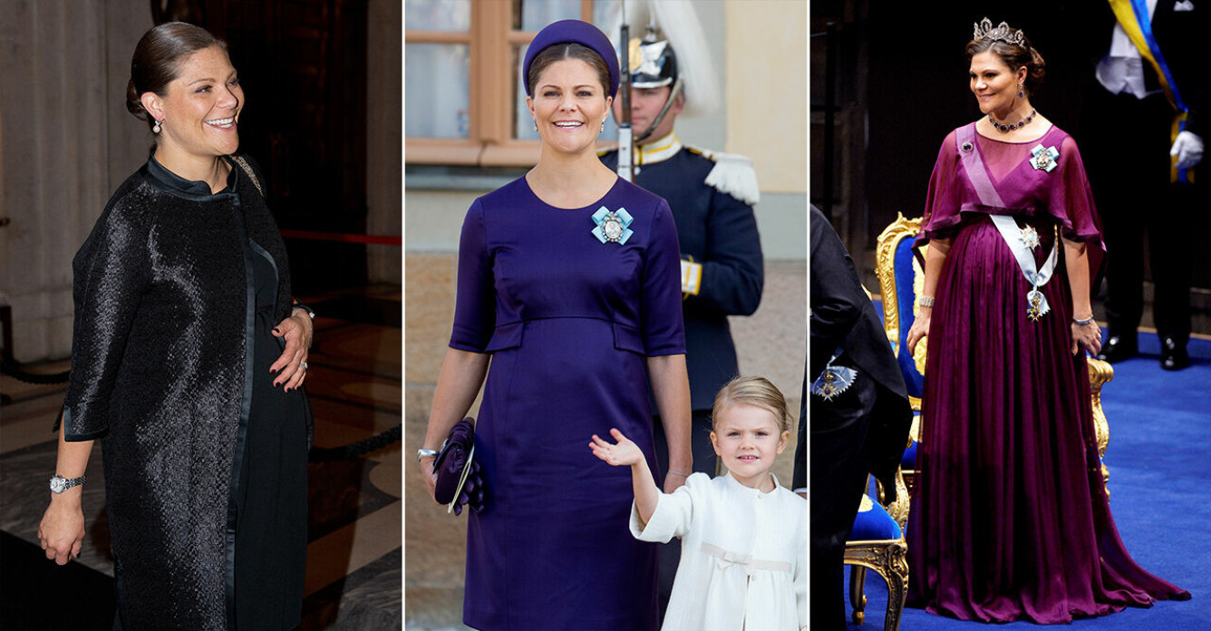 Kronprinsessan Victorias gravidstil – 10 looks vi minns