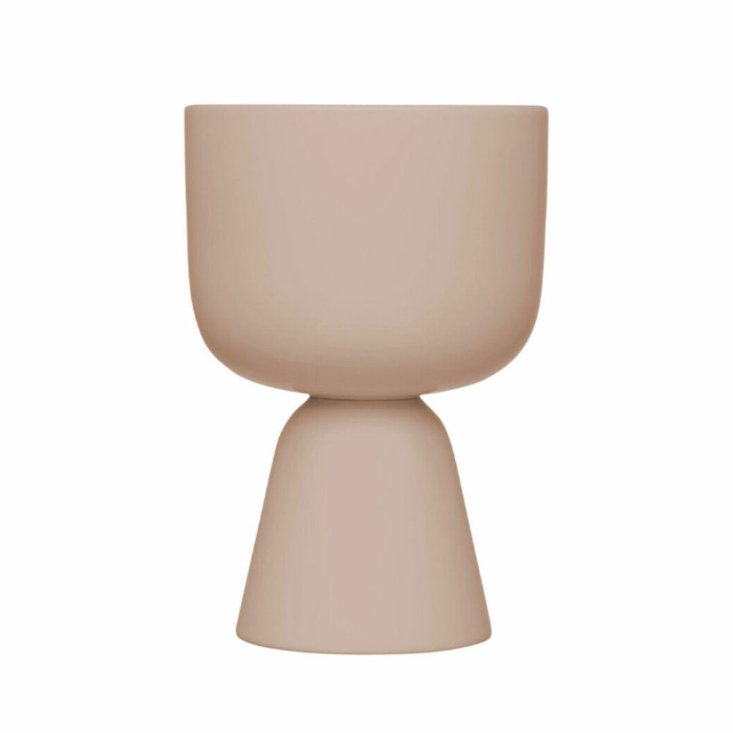 Beige vas från Iittala