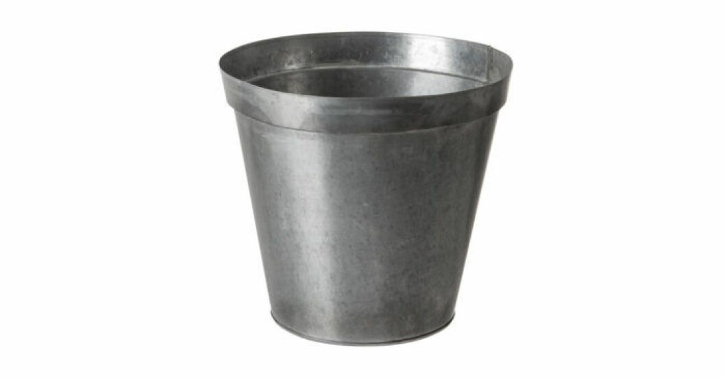 Utomhuskruka i zink från Granit