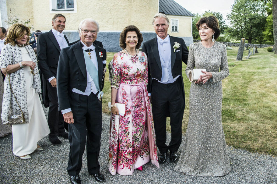 Kungaparet var också på plats.