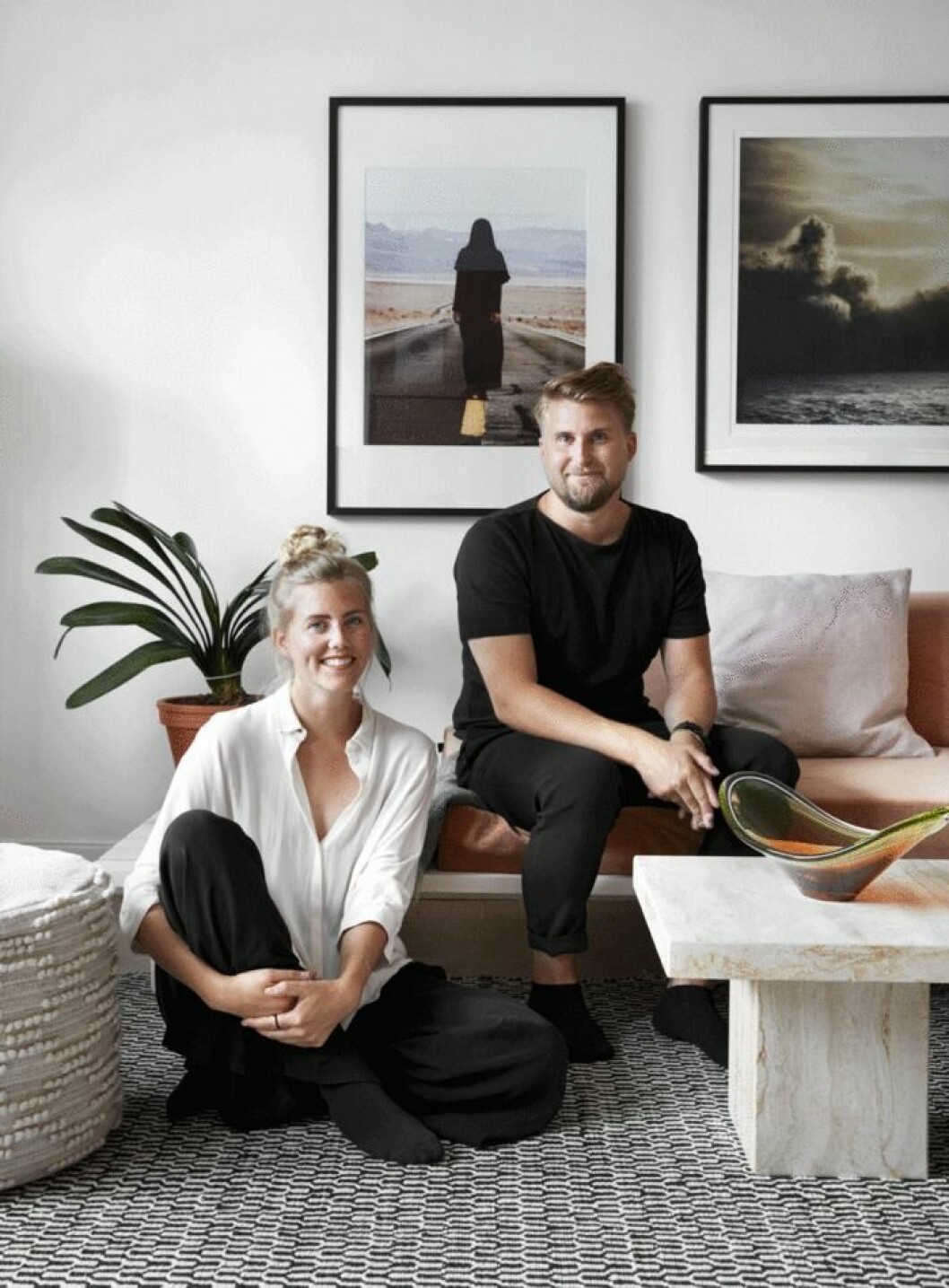 Produktformgivarna Stina och Mattias