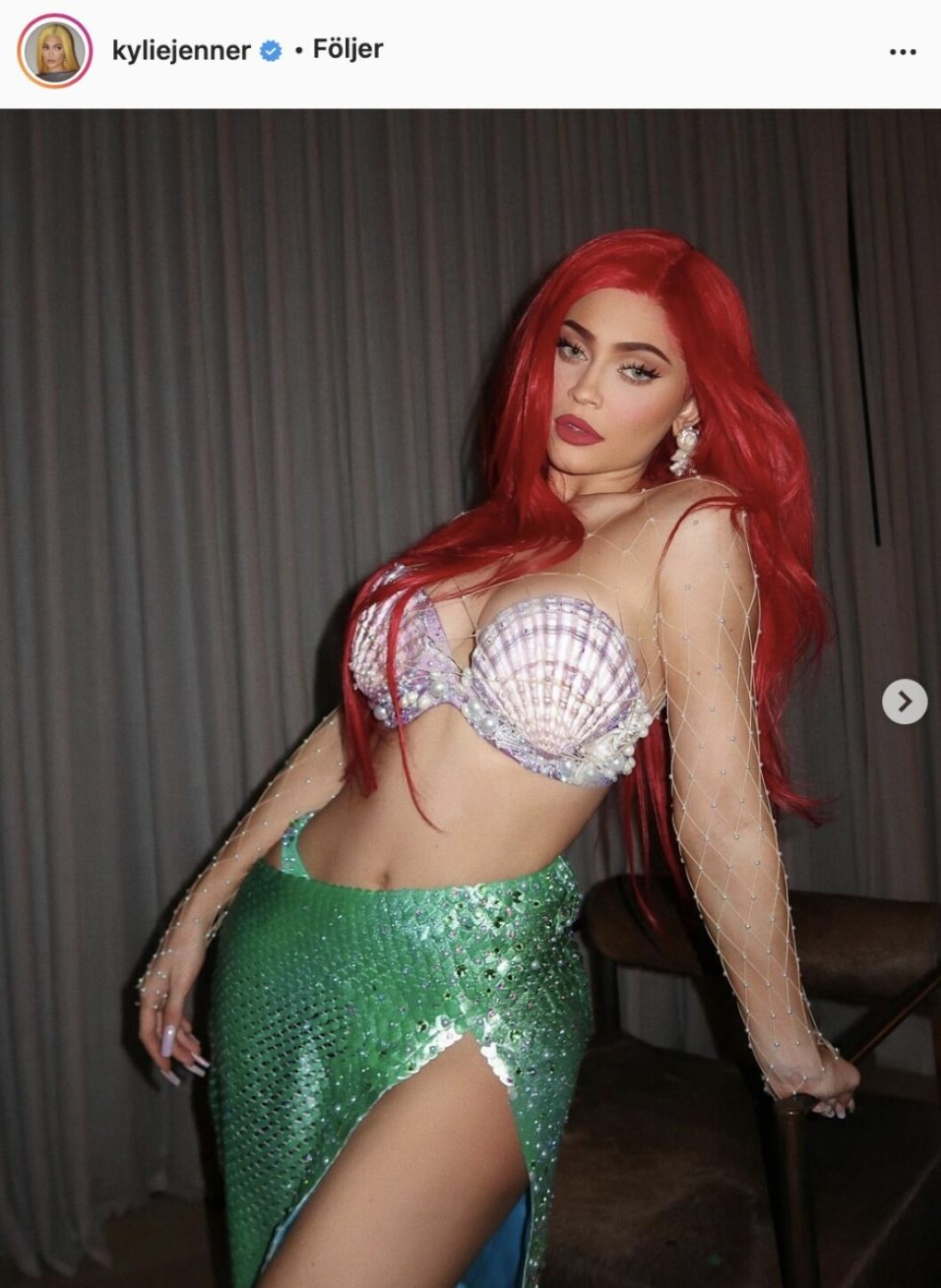 Kylie Jenner som Ariel