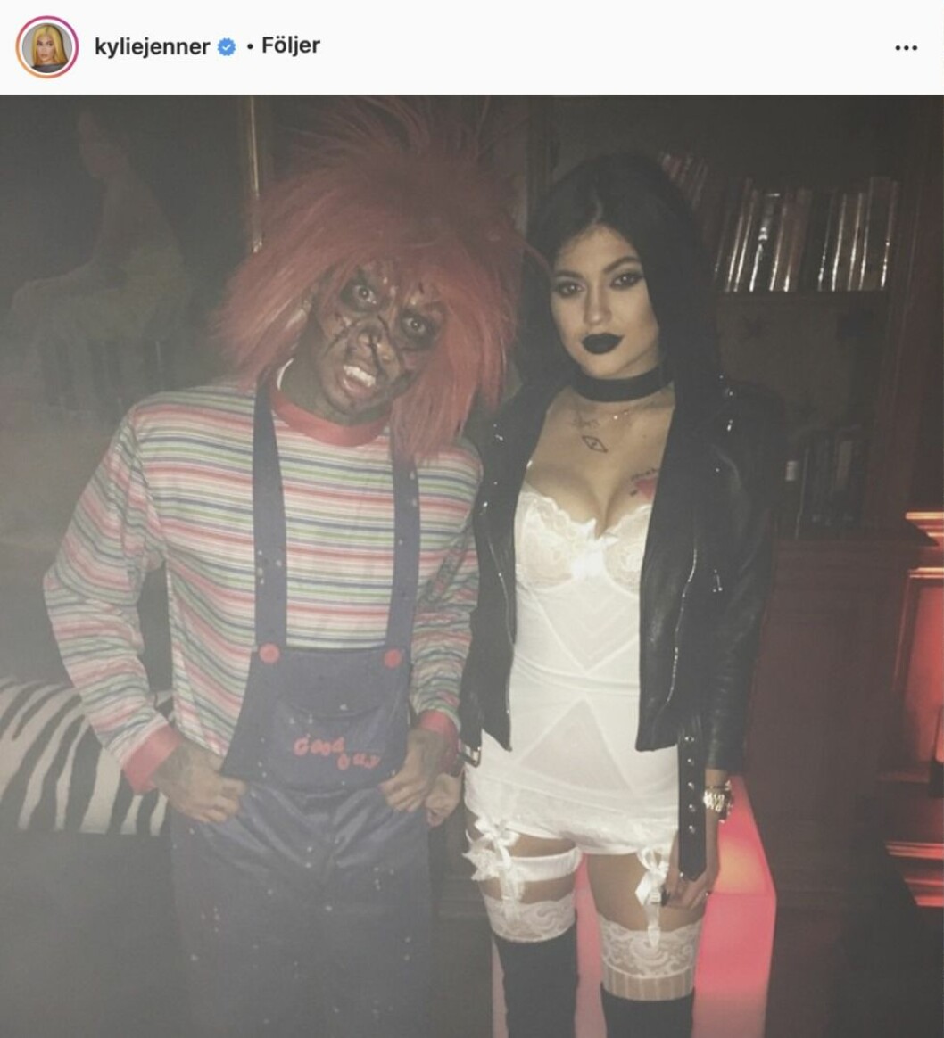 Kylie Jenner som the bride of Chucky