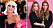 Lady Gaga och Mary Kate och Ashley Olsen på röda mattan