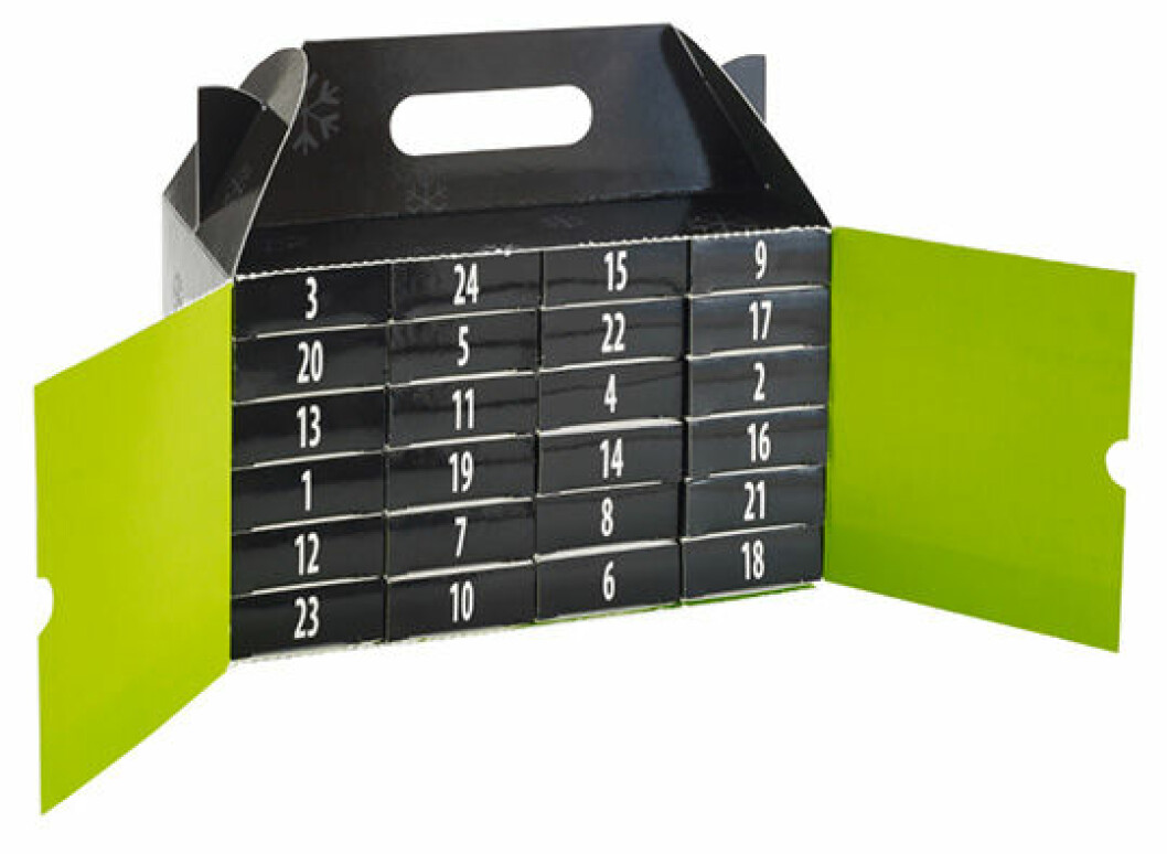 Adventskalender från Lakritsfabriken. Adventskalender från Lakritsfabriken.