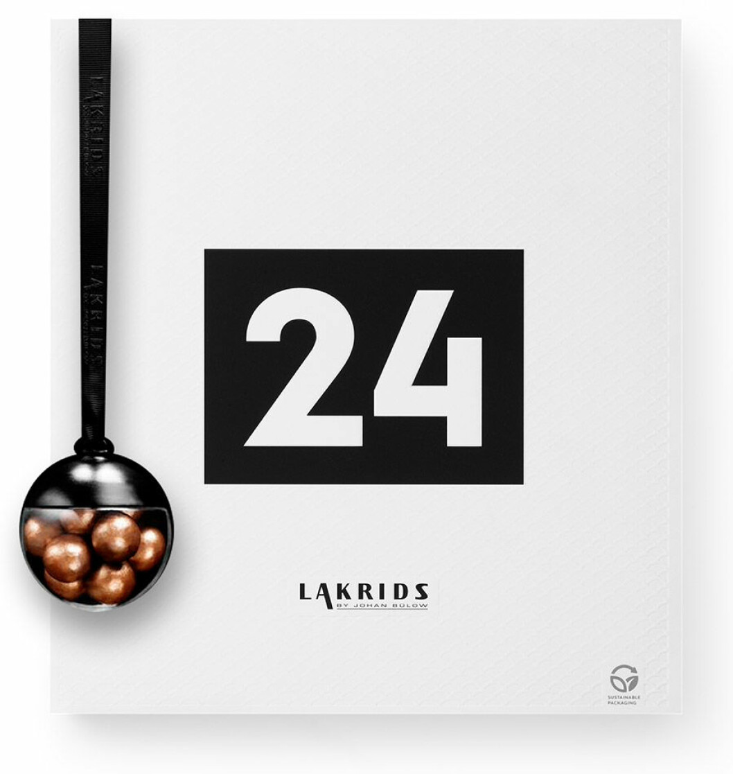 Lakritskalender från Johan Bülow, 350 kr. Lakritskalender från Johan Bülow, 350 kr.