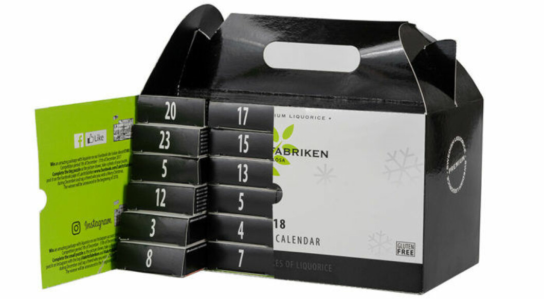 Lakritskalender från Lakritsfabriken, från 379 kr. Lakritskalender från Lakritsfabriken, från 379 kr.