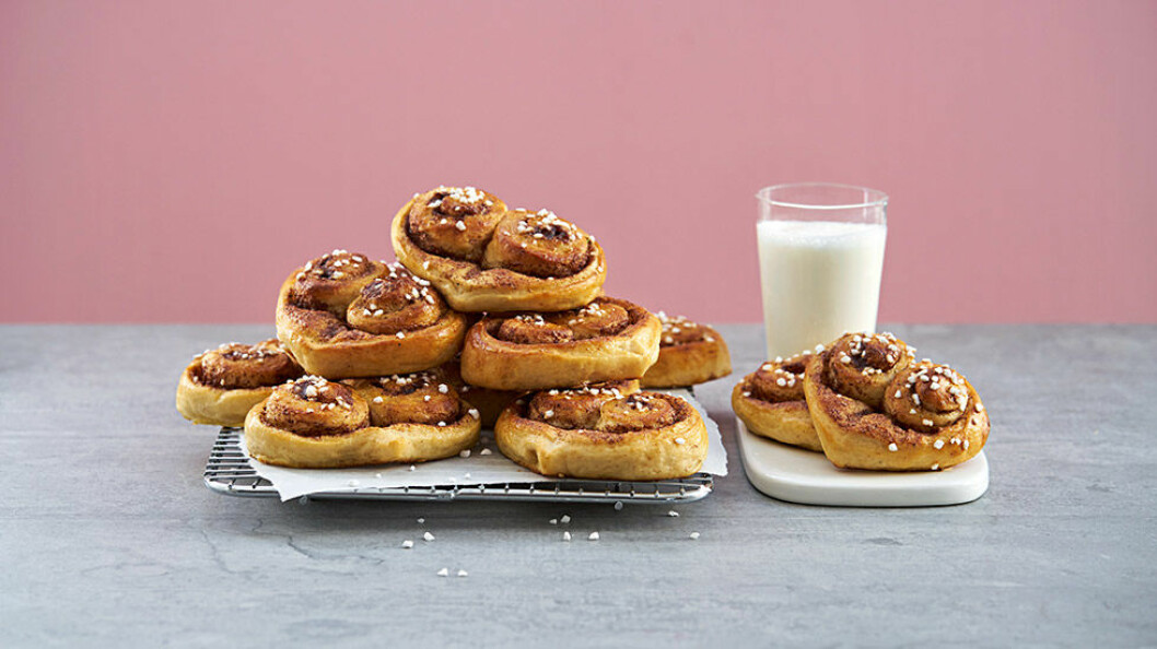 Laktosfria kanelbullar. Laktosfria kanelbullar.