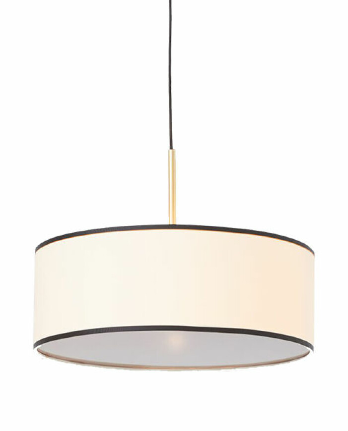 lampa i textil