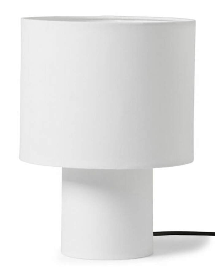 Lampa i textil från Mio