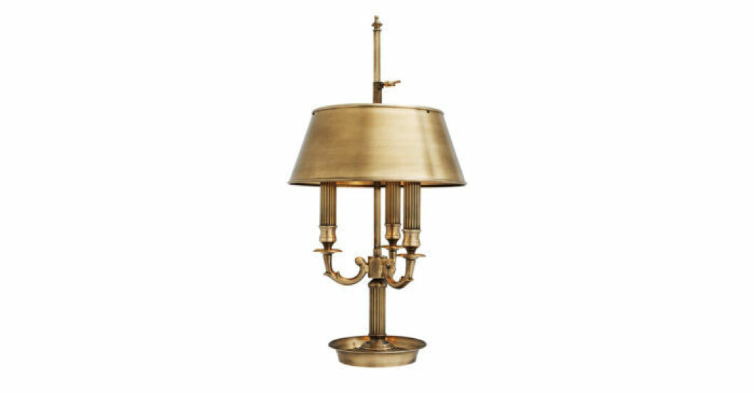 Lampa gammaldags mässing