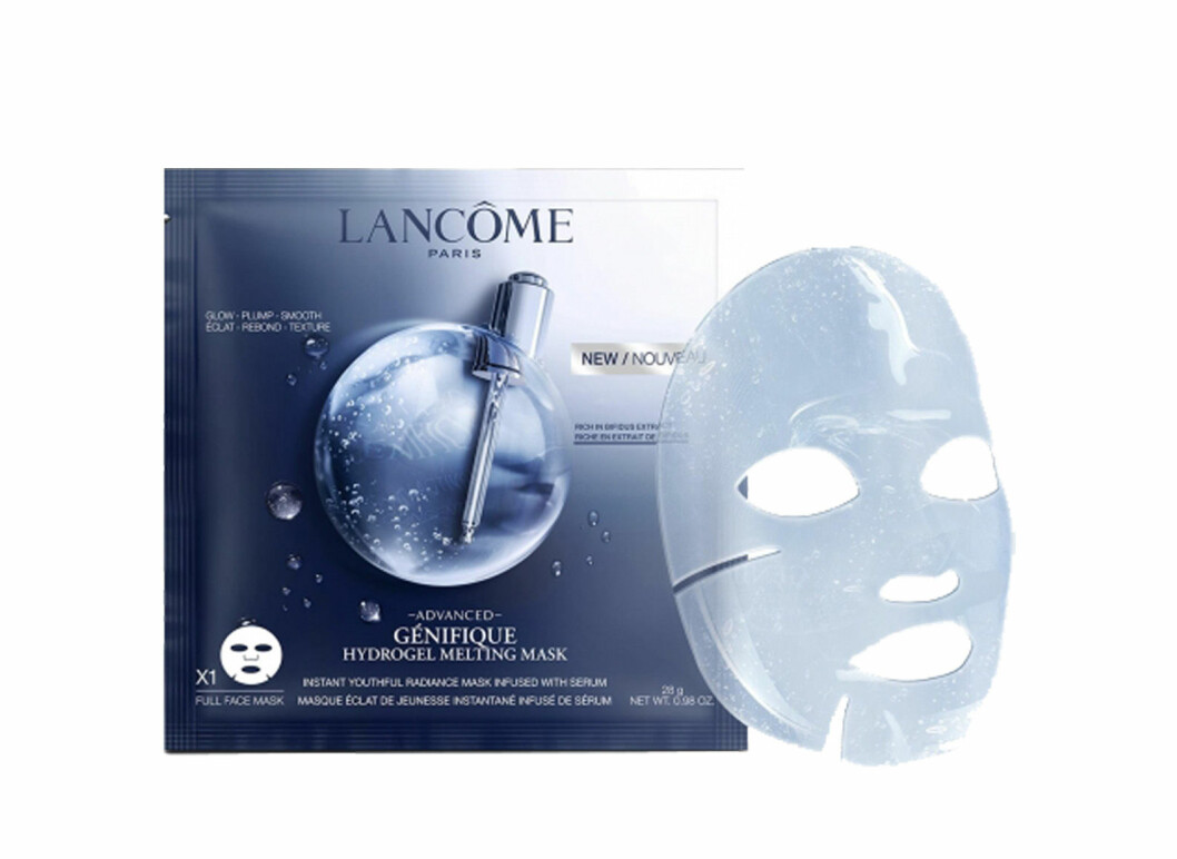 Årets ansiktsmask från Lancôme. Vinnande sheet mask från Lancôme.