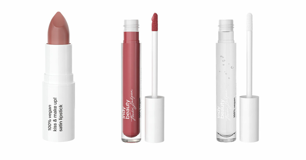 Läpprodukter från Indy Beauty och Therese Lindgren