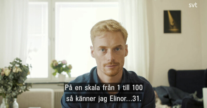 Skratt. Lars gift vid första ögonkastet