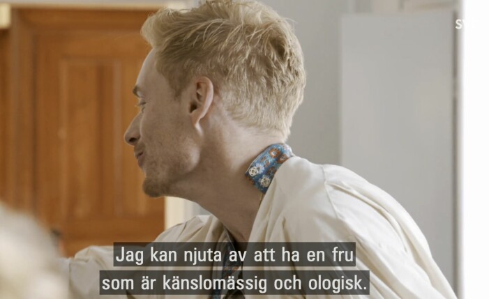 En kommentar han kommer få betala för. Lars och Elinor, Gift vid första ögonkastet