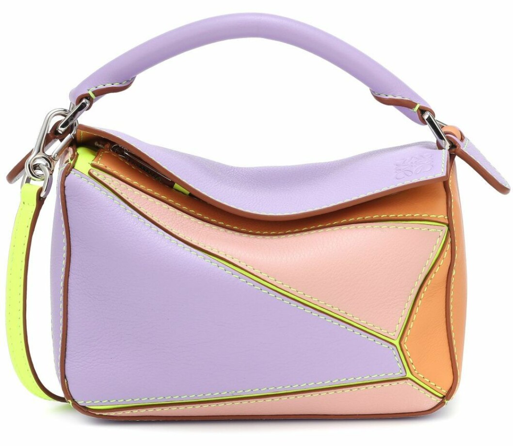 Loewes klassiska Puzzle bag mini från kollektionen Paula's Ibiza