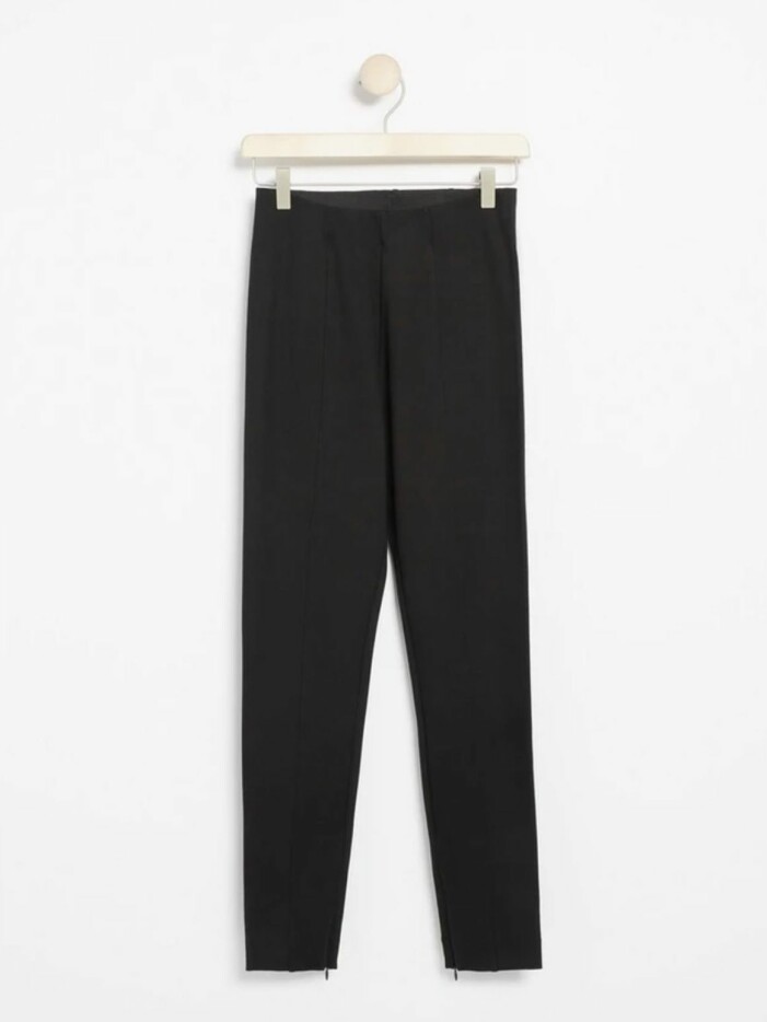 leggings med zip Lindex