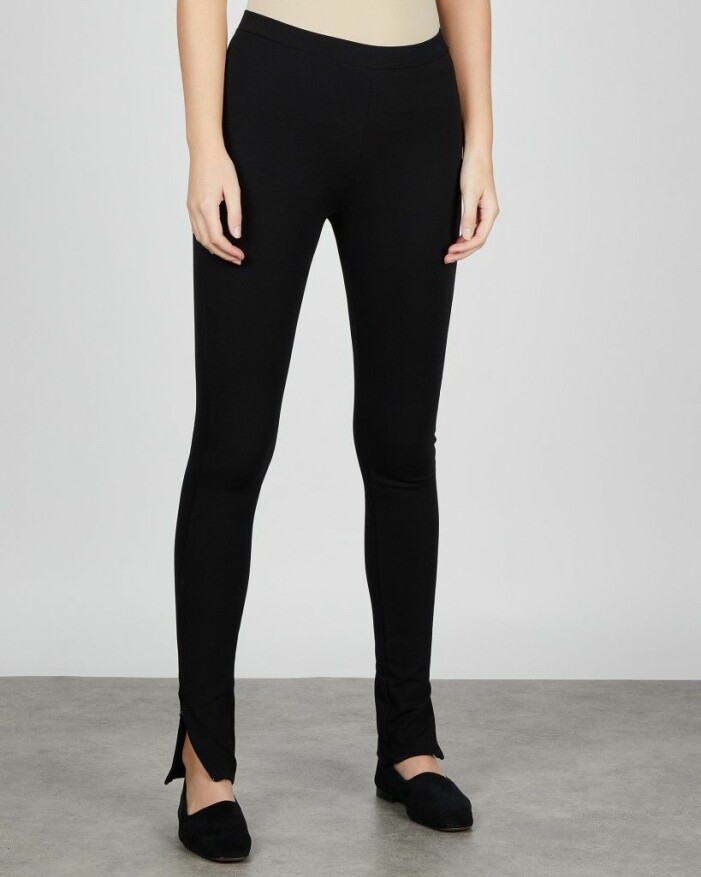 Leggings med zip Tôteme