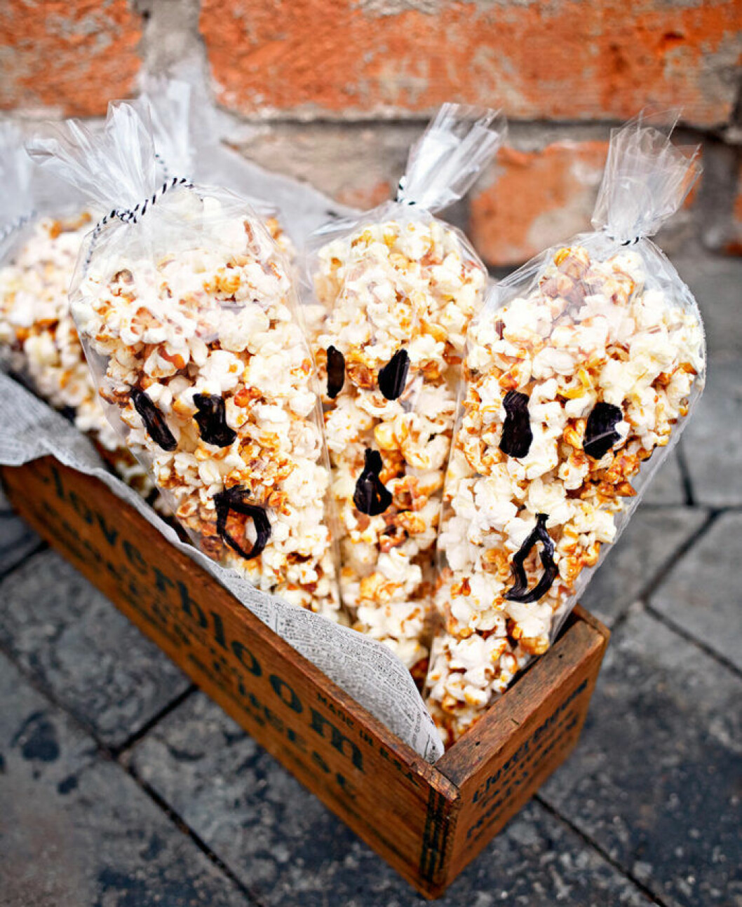 Spooky karamellpopcorn. Spooky karamellpopcorn.