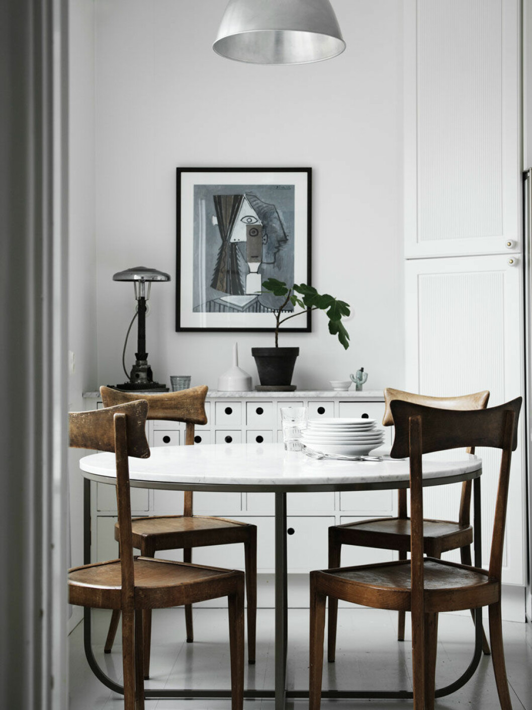 Smart platsbyggd hylla