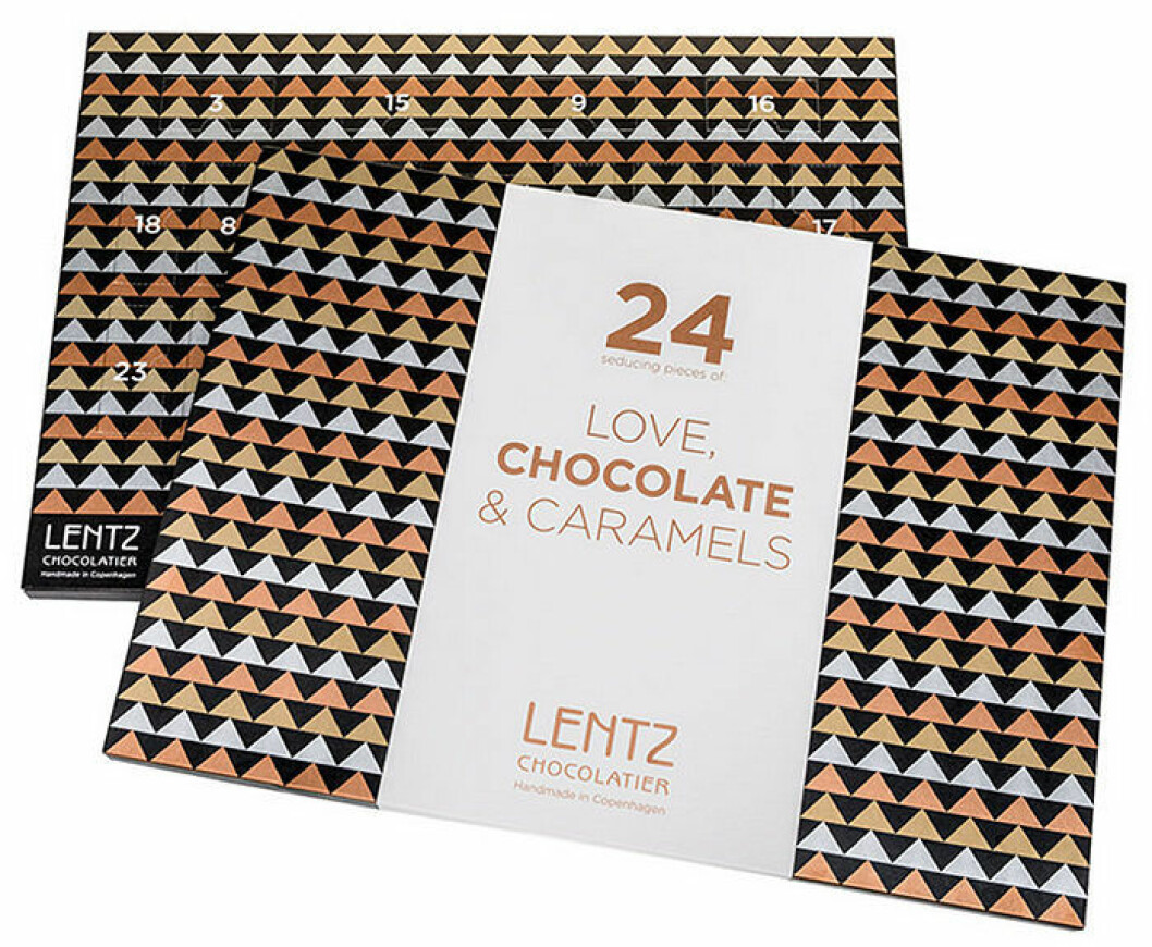 Choklad- och kolakalender från Lentz, 425 kr Choklad- och kolakalender från Lentz, 425 kr