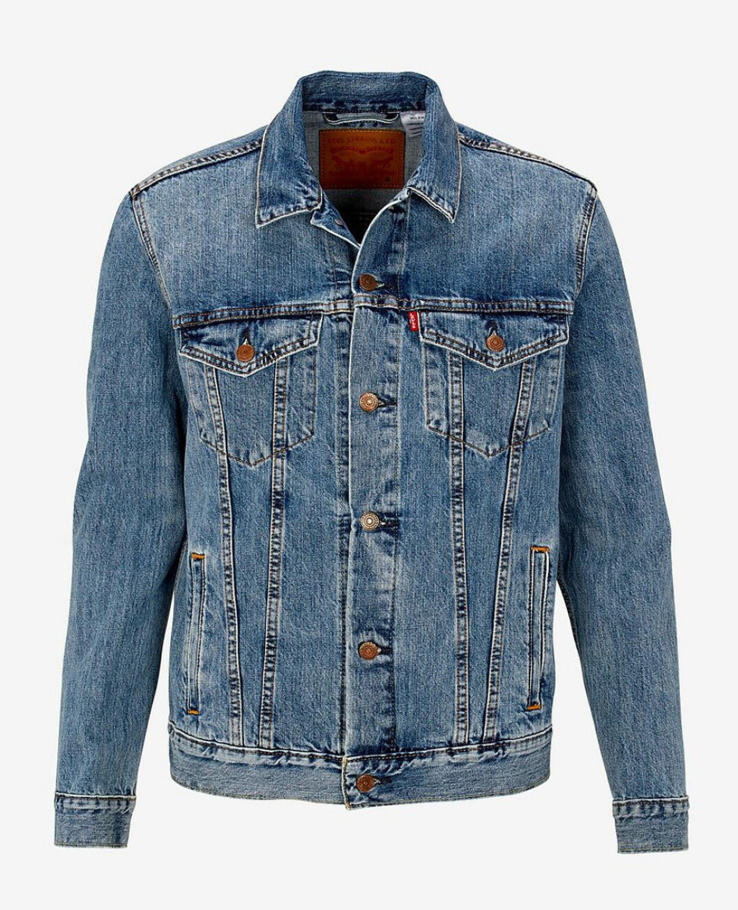 Blå jeansjacka från Levi's. 