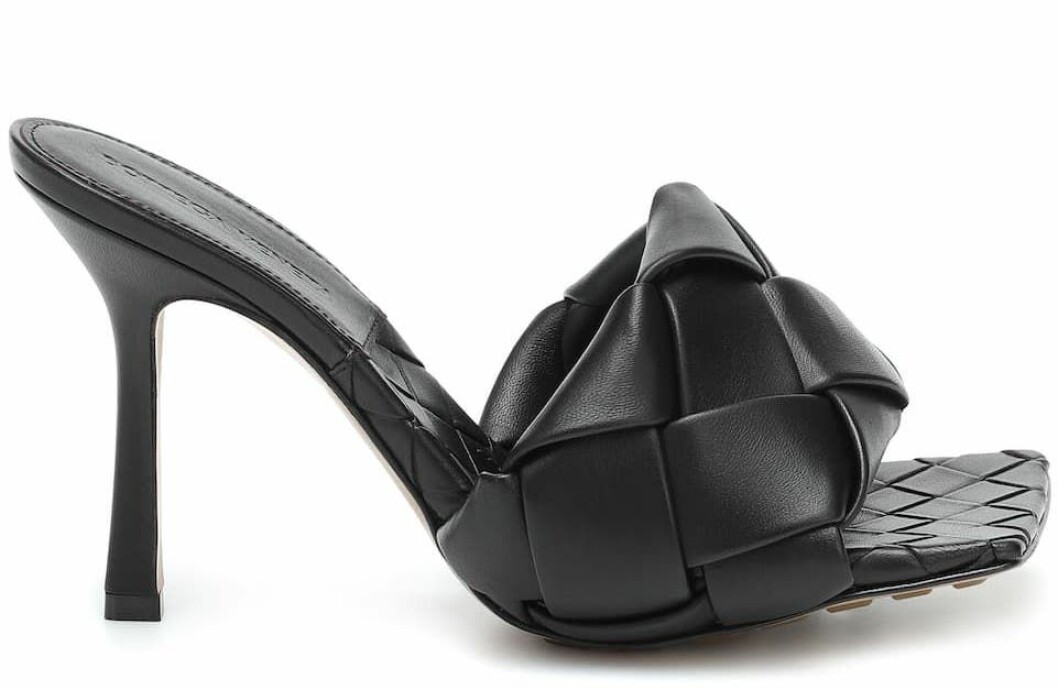 Quiltade klackskor från Bottega Veneta