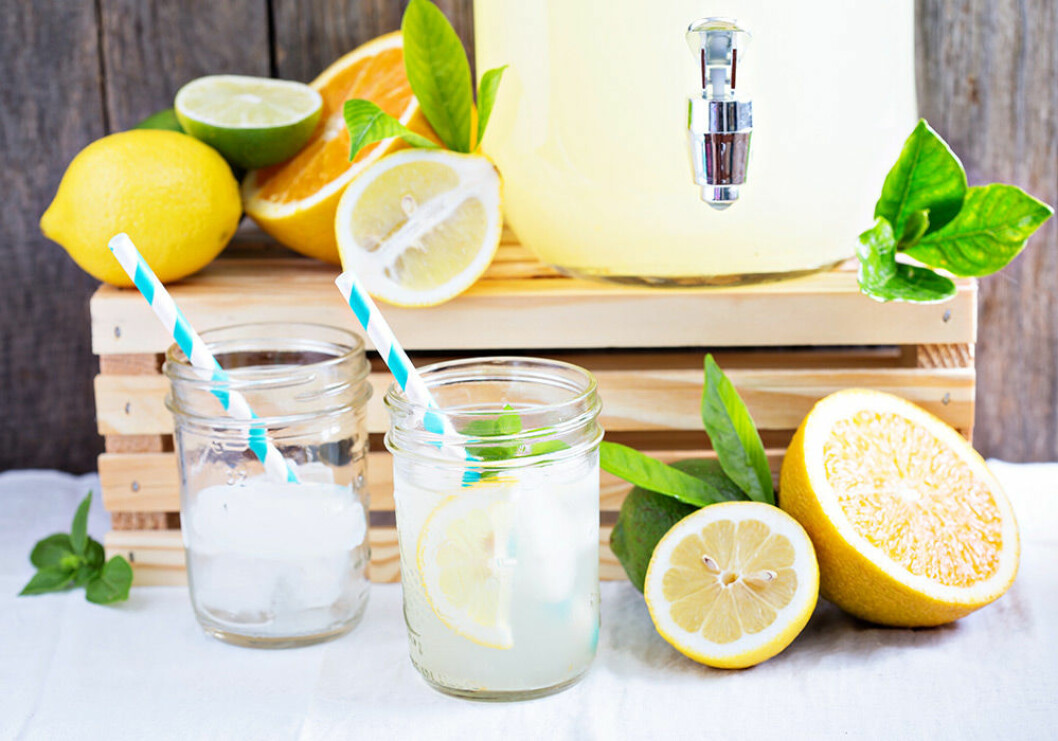 Friska drinkar med limoncello.