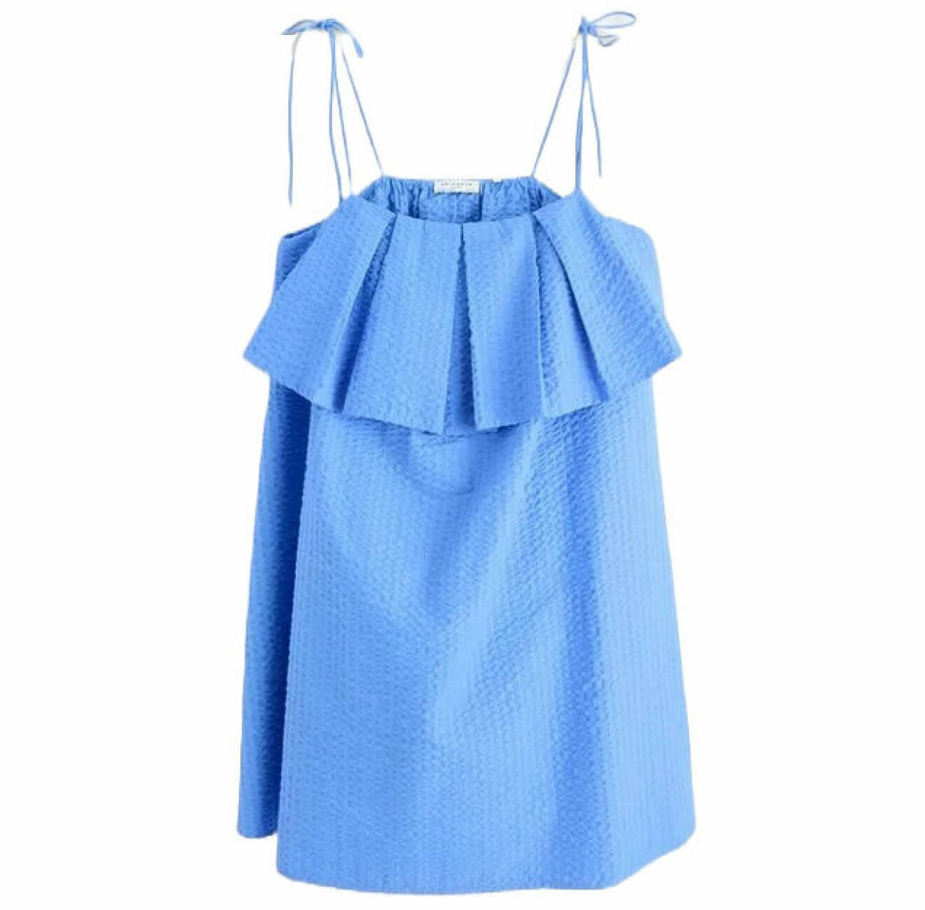 blå miniklänning från lindex