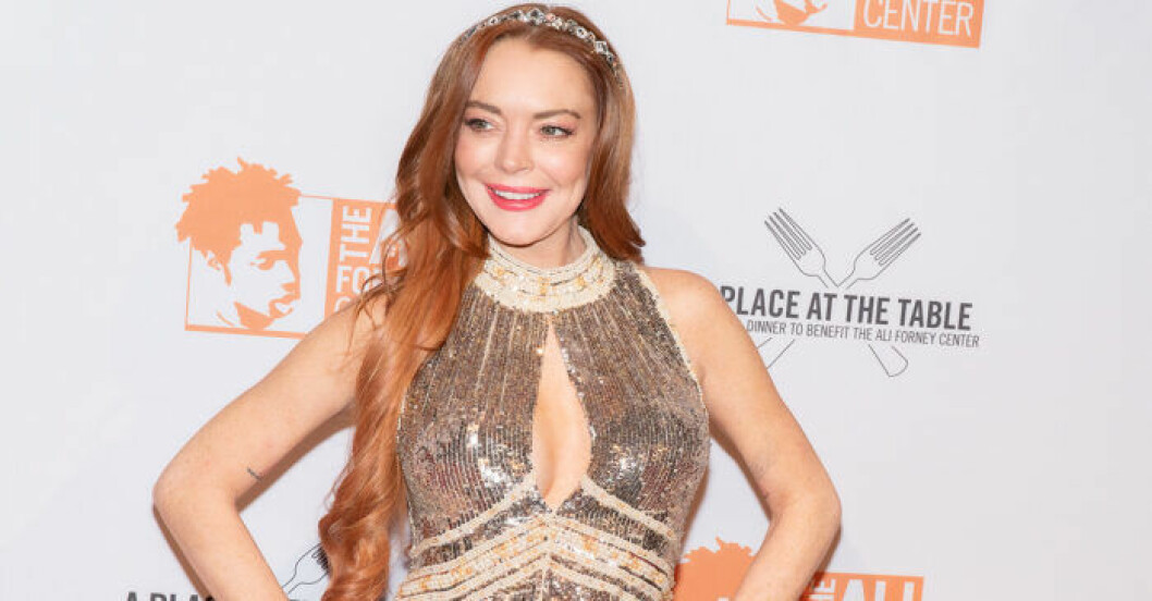 Lindsay Lohan är 34 år. Lindsay Lohan på röda mattan