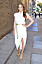 Lindsay Lohans nya stil – vit väst och vit kjol
