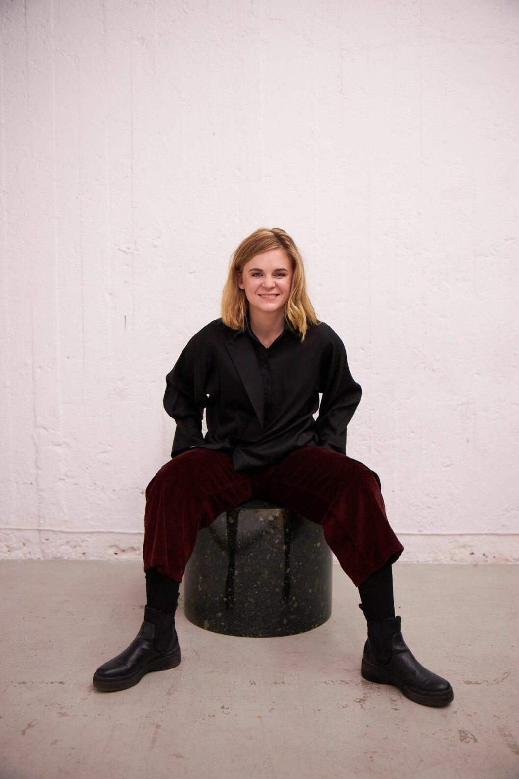 Linn Frisinger, grundare av Swedish Stockings. Linn Frisinger grundare av Swedish Stockings