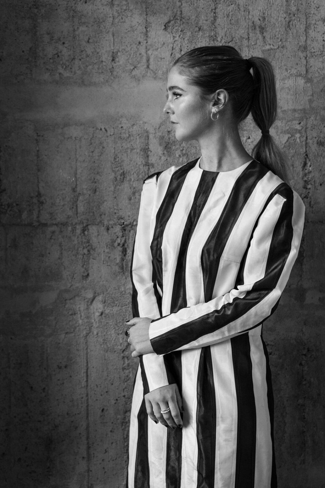 Stylist Linnea Salmen samarbete med Betonggruvan