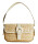 liten stråväska med vita detaljer från Arket
