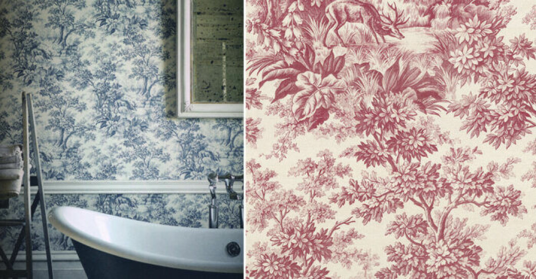 little greene stag toile