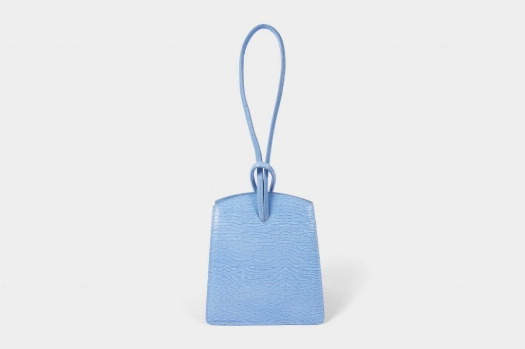 Little Liffner Loop bag i ljus turkosblå