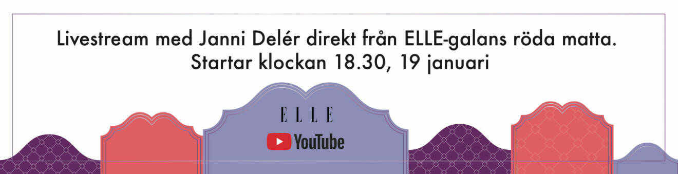 Janni Delér leder livesändning på ELLEs Youtubekanal